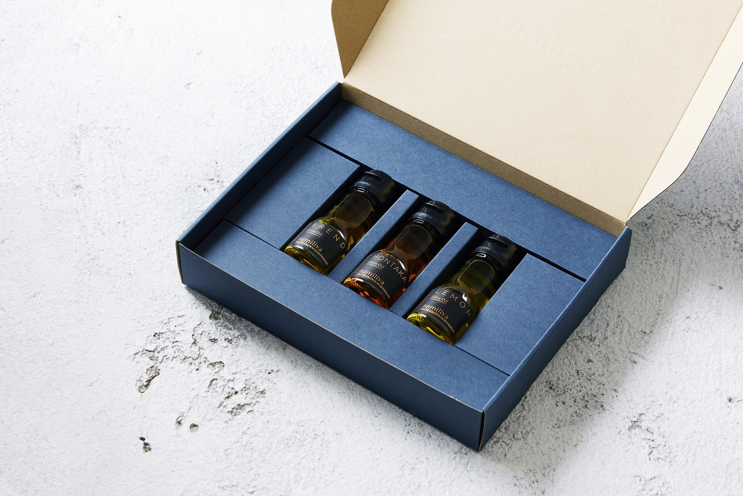 【Gift Box】オリーブオイル 3本セット 各35ml